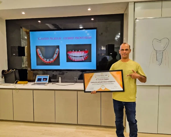 Dr Santosh Pingale with Achievements